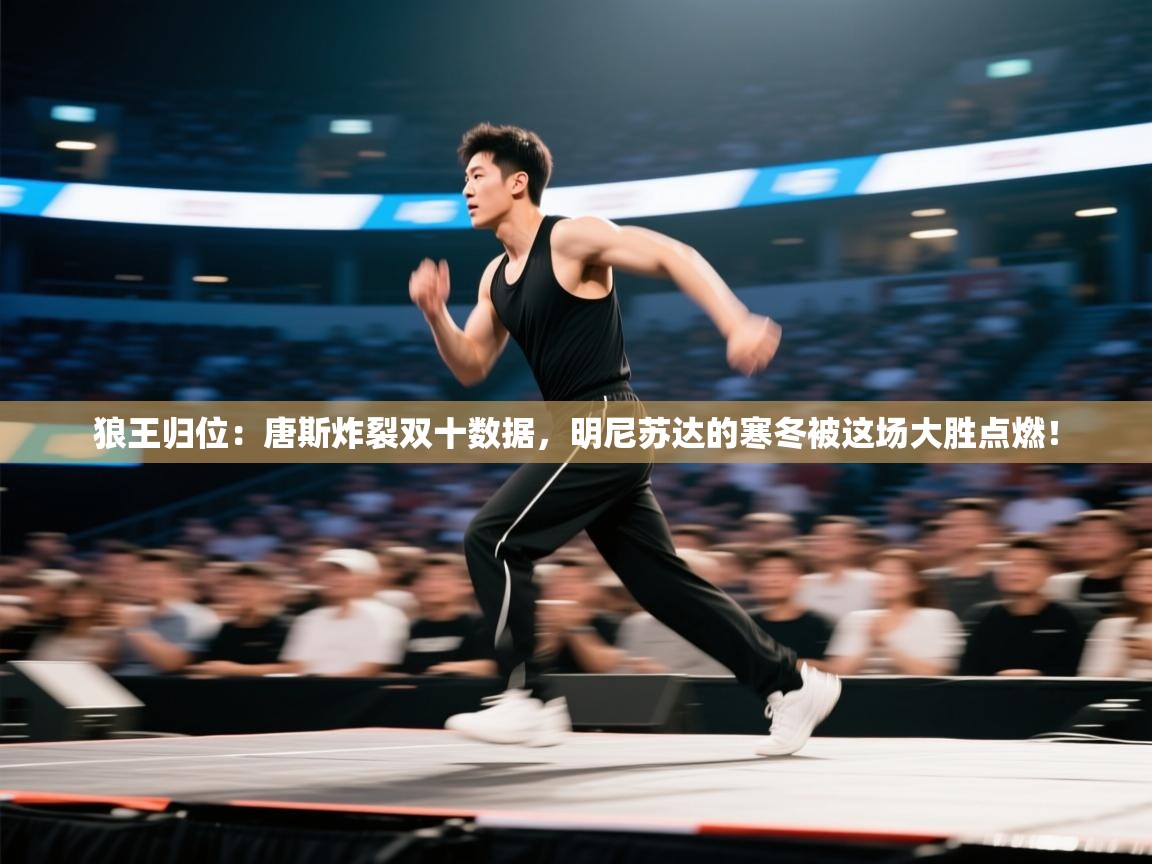 狼王归位：唐斯炸裂双十数据，明尼苏达的寒冬被这场大胜点燃！