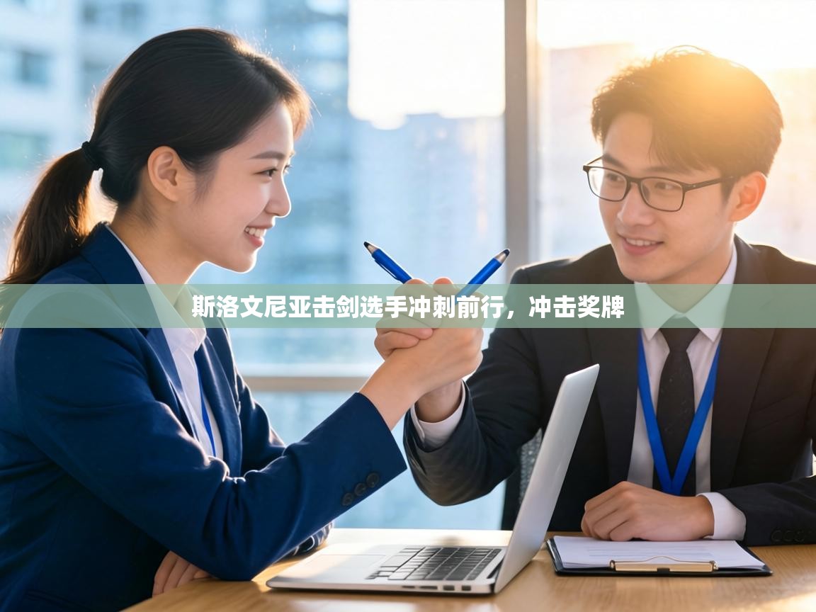 斯洛文尼亚击剑选手冲刺前行,冲击奖牌 第1张