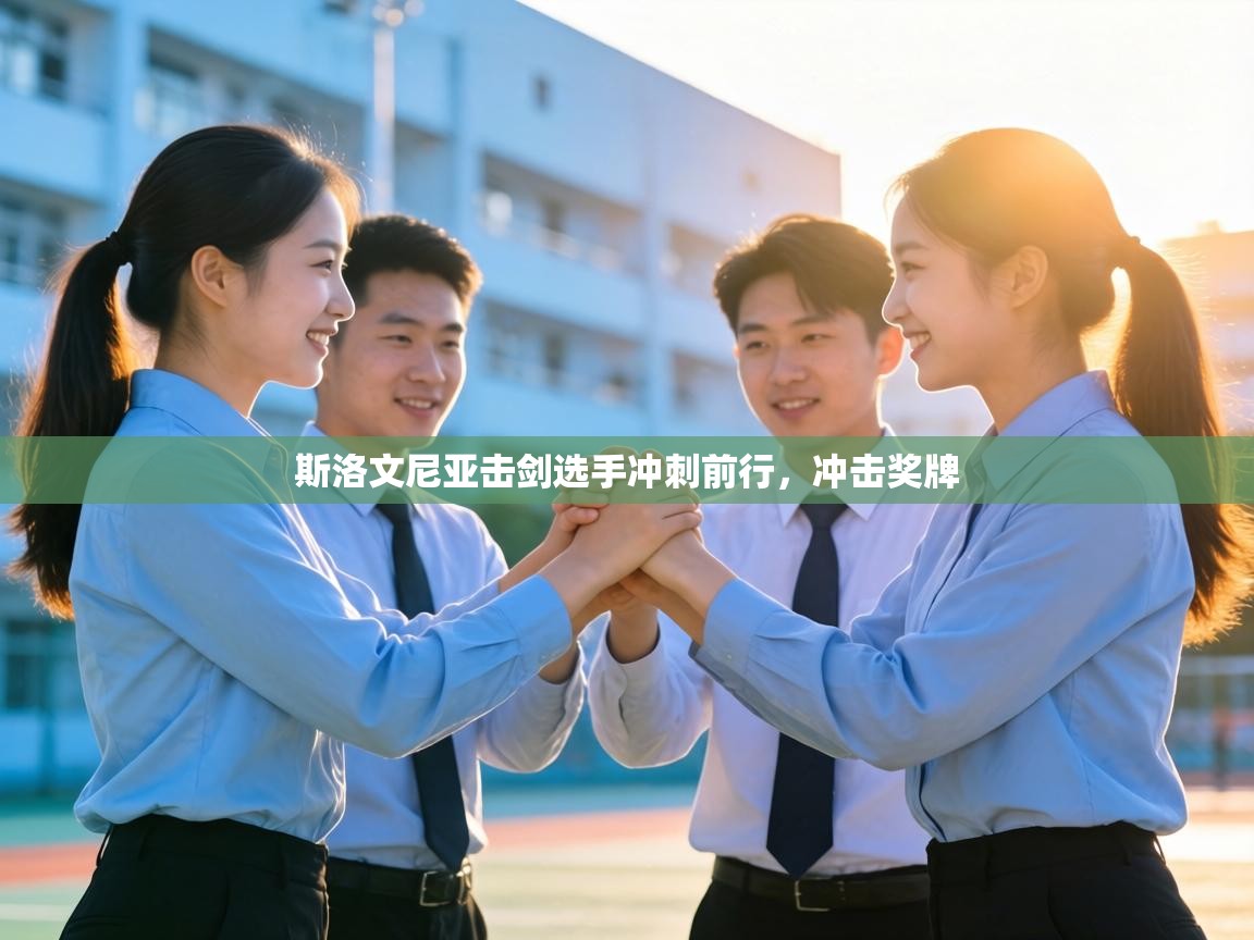 斯洛文尼亚击剑选手冲刺前行,冲击奖牌 第2张