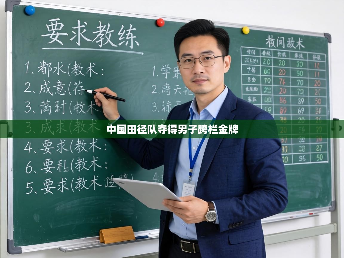 中国田径队夺得男子跨栏金牌 第2张